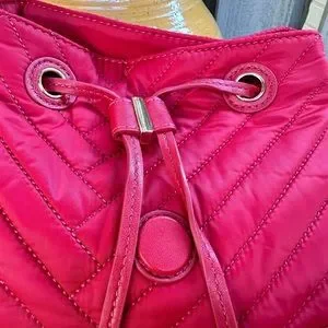 Tory Burch | Bags | Tory Burch Ella Quilted Nylon Red 